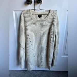 Fate Women's Beige Knit Sweater